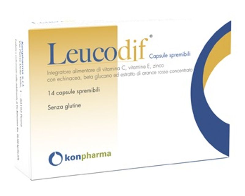 Leucodif utile alla normale funzione del sistema immunitario 14 capsule spremibili-1