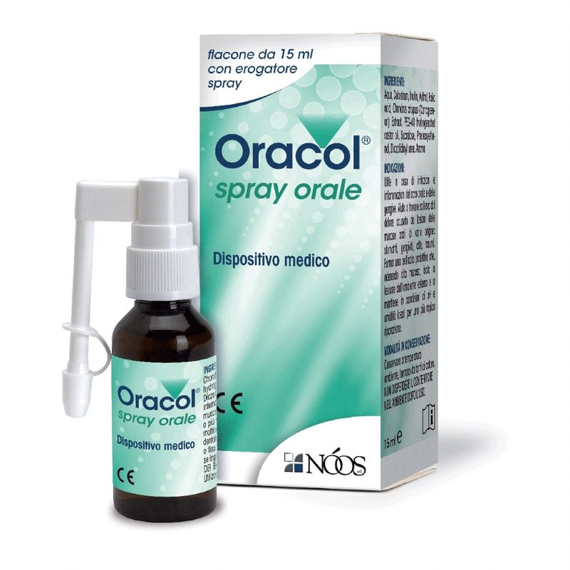 Oracol Spray utile per la protezione del cavo orale 15ml-0