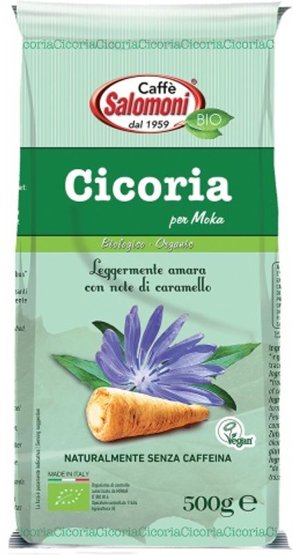 Fior di Loto Caffè Salomoni Bevanda di Cicoria Bio per Moka 500g-1