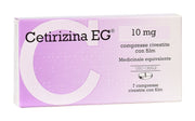 Cetirizina Eg 10mg utile in caso di rinite allergica 7 compresse rivestite-1