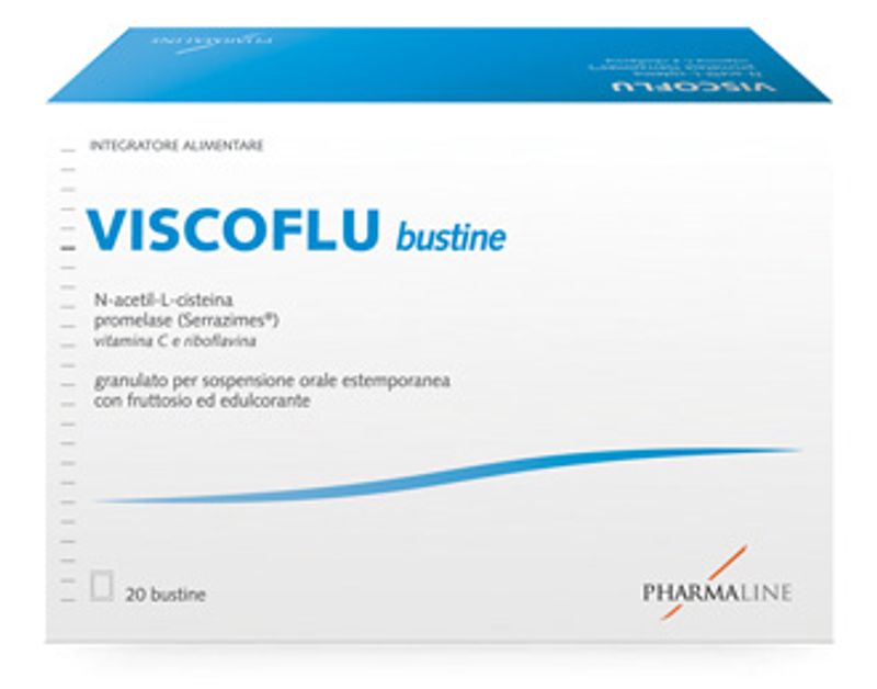 Viscoflu utile per l'apparato respiratorio 20 bustine-1