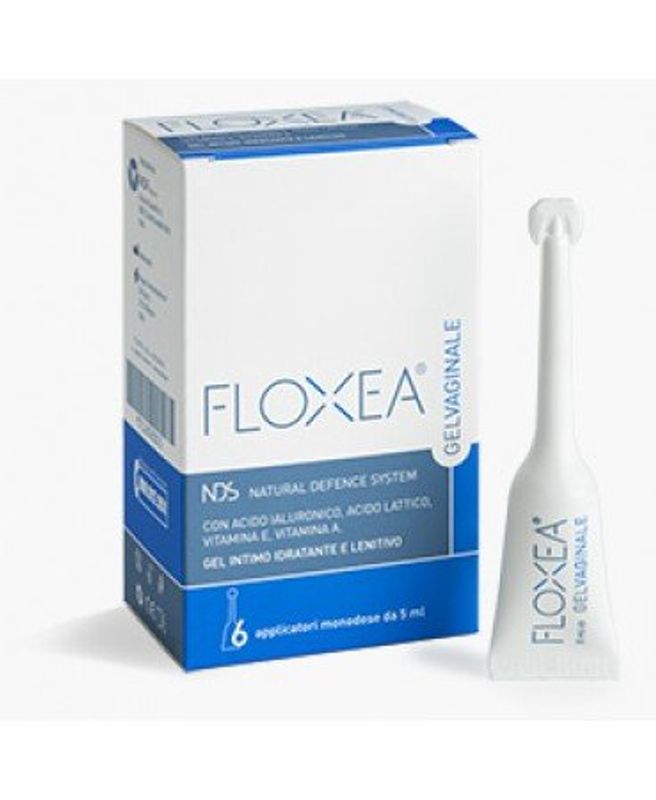 Floxea Gel Vaginale pH 4,5 utile per la secchezza vaginale 6 tubetti monodose-1