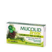 Farmaderbe Caramelle Mucolid Bronc propoli e pino 24 pezzi-1