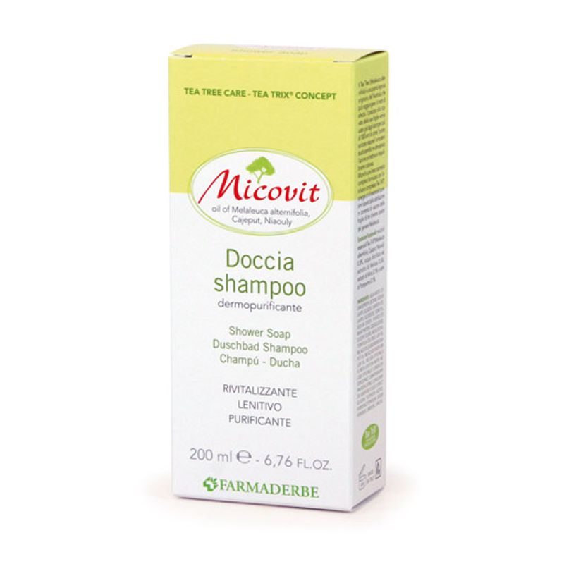 Farmaderbe Micovit Doccia Shampoo 200ml-1