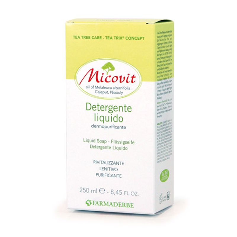 Farmaderbe Micovit Detergente Liquido per l'igiene intima 250ml-1
