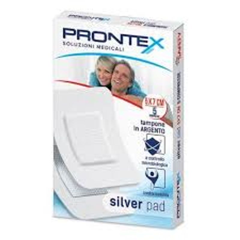 Prontex Silver Pad 5x7cm 5 compresse-1
