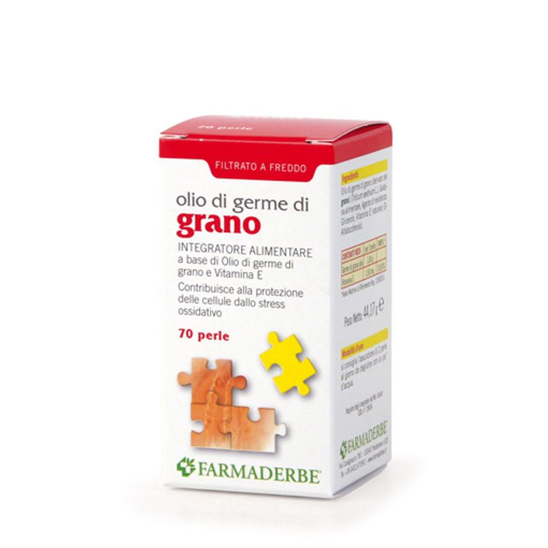 Farmaderbe Olio Germe di Grano utile per lo stress ossidativo 70 perle-1