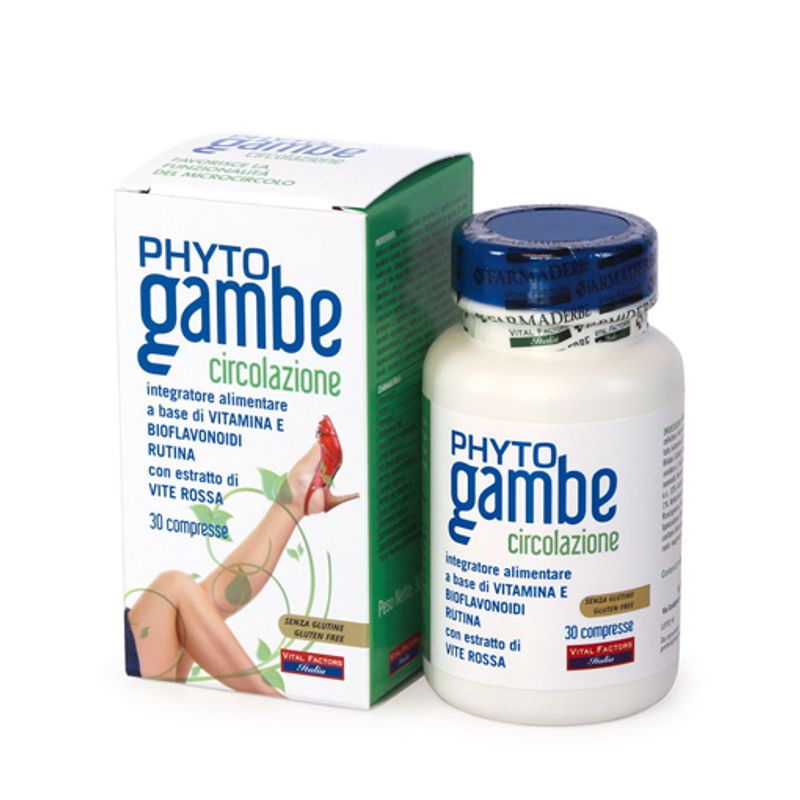 Phytogambe Plus utile per il benessere delle gambe 30 compresse-1