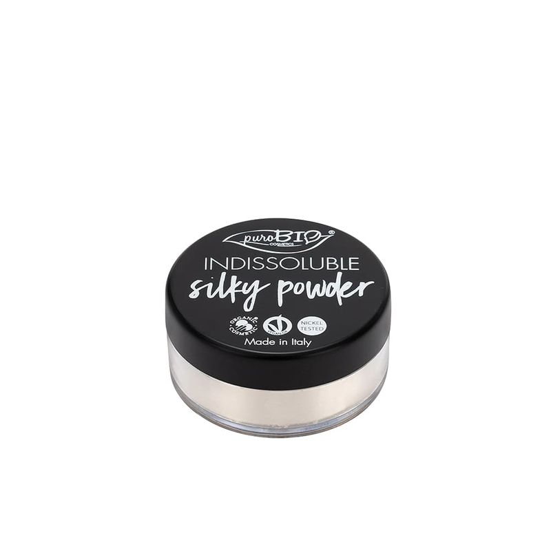 Purobio Indissoluble Silky Powder finish liscio e impeccabile 8g-1
