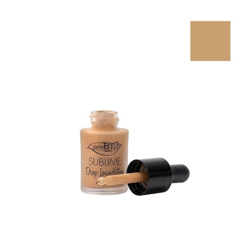 Purobio Sublime Fondotinta Fluido SPF10 anti-inquinamento n.04 15ml-1