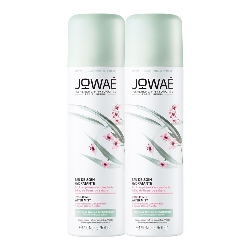 Jowaé Acqua Idratante Spray ai lumifenoli antiossidanti & acqua di fiori di sakura SPECIALE 2x200ml-0