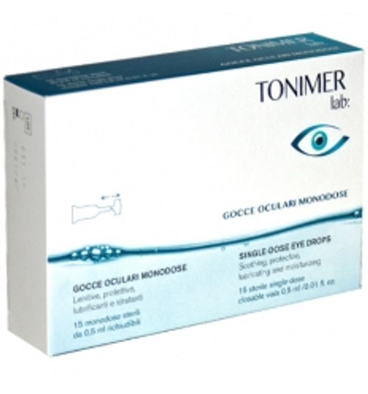Tonimer Lab gocce oculari monodose 15 monodose sterili-1