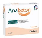 Anaketon integratore di vitamine e sali minerali 12 bustine-0