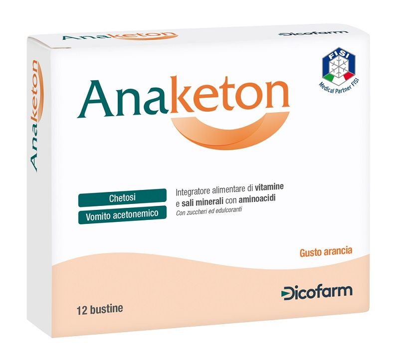 Anaketon integratore di vitamine e sali minerali 12 bustine-0