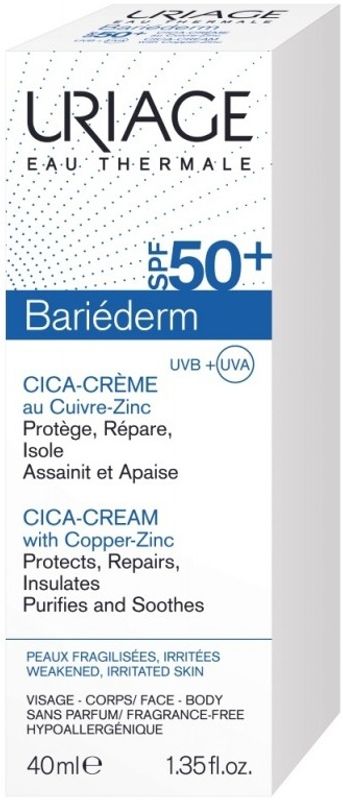 Uriage Bariéderm Cica-Crema spf 50+ 40ml-1