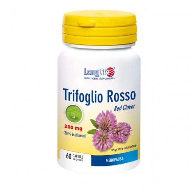Longlife Trifoglio Rosso utile in caso di psoriasi ed eczema 60 capsule-1