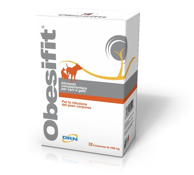 Obesifit riduzione del peso corporeo per cani e gatti 32 compresse-1
