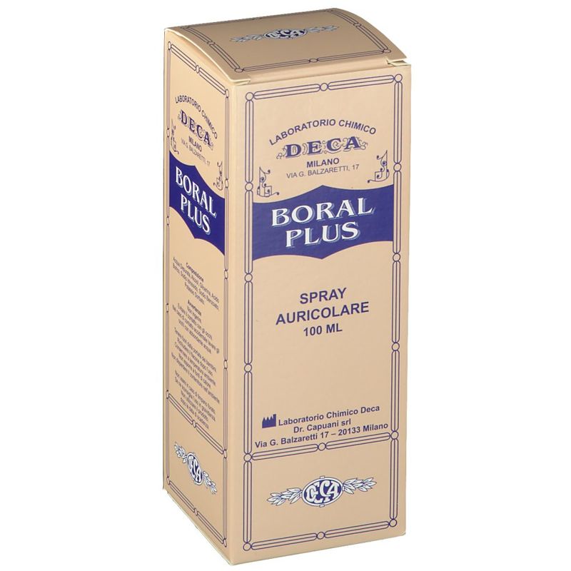 Boral Plus Spray per la pulizia dell'orecchio 100ml-1