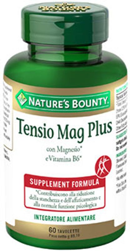 Nature's Bounty Tensio Mag Plus 60 tavolette-1
