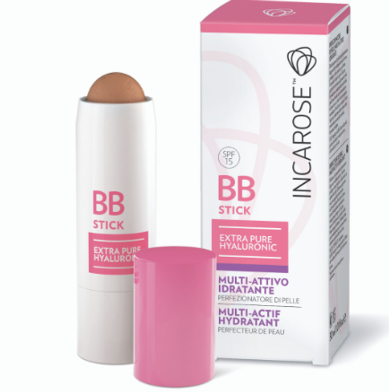 Incarose BB Stick Extra Pure Hyaluronic SPF 15 multi-attivo idratante medium-1