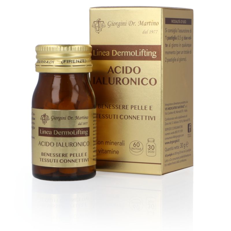 Dr. Giorgini Linea Dermolifting Acido Ialuronico benessere della pelle 60 pastiglie-1