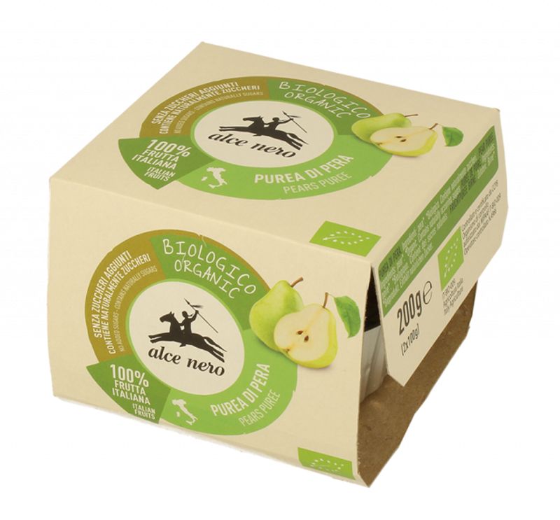 Alce Nero Purea di Pera bio 2x100g-1