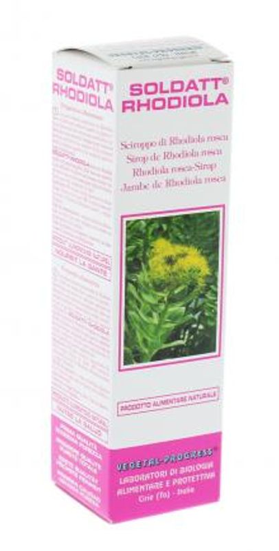 Soldatt Rhodiola sciroppo di Rhodiola Rosea 60ml-1