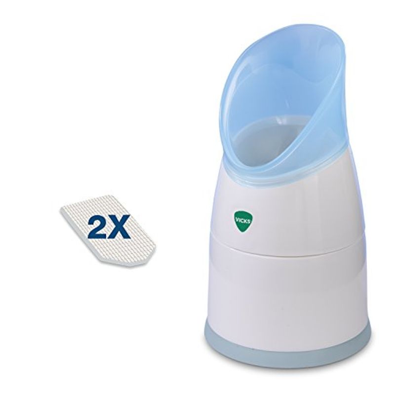Vicks Inalatore di Vapore con 2 Scent Pads-1