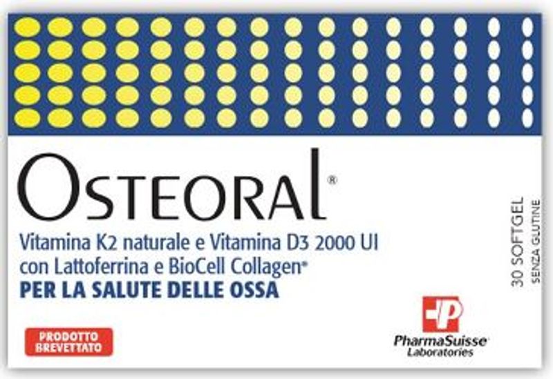 Osteoral Integratore Alimentare 30 capsule molli-1