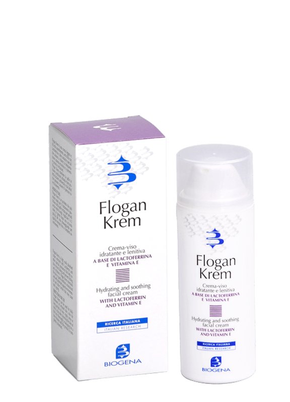 Valetudo Flogan Krem Crema Lenitiva per il viso idratante 50ml-1