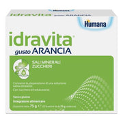 Humana Idravita sali minerali e zuccheri gusto Arancia 12 bustine-1