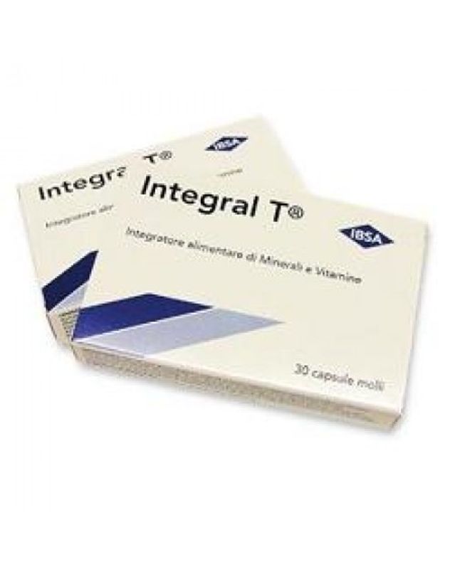 Integral T integratore di vitamine e minerali 30 capsule molli-1