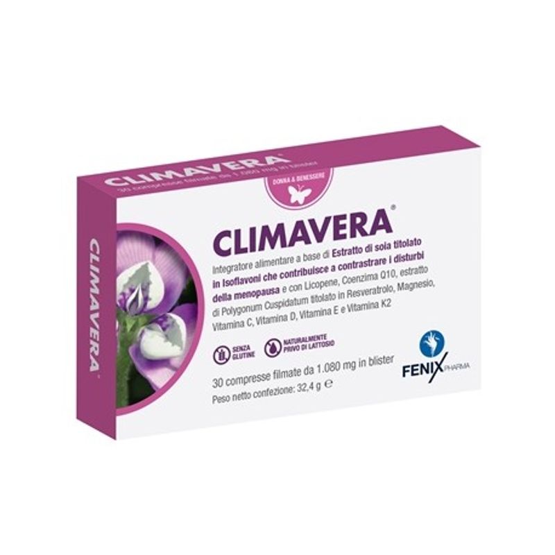 Climavera utile per la menopausa 30 compresse-1
