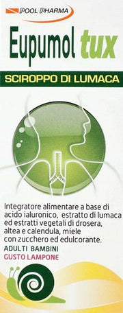 Eupumol Tux Sciroppo di Lumaca gusto Lampone 150ml-1