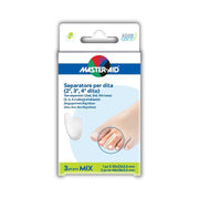 Master-Aid Foot Care Separatore per Dita gel 3 pezzi misti-1
