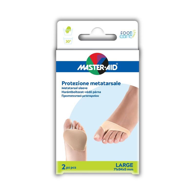 Master-Aid Foot Care Protezione Metatarsale 2 pezzi Large-1