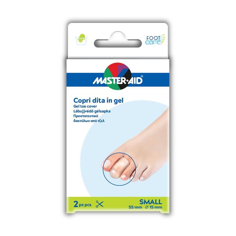 Master-Aid Foot Care Copri Dita in Gel 2 pezzi Small-1