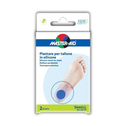 Master-Aid Foot Care Plantare per Tallone in Silicone 2 pezzi Small-1