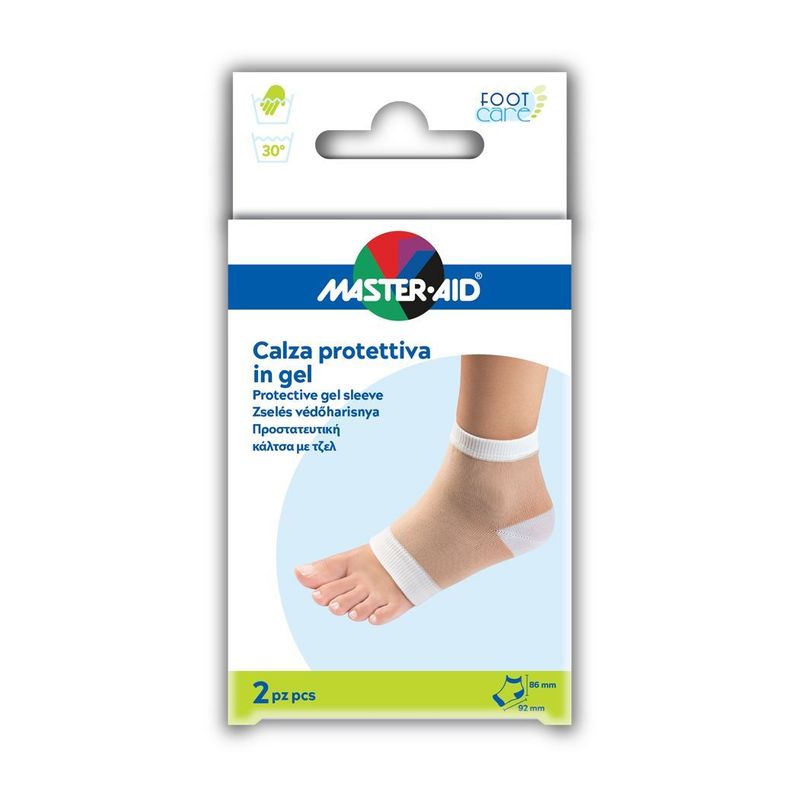 Master-Aid Foot Care Calza Protettiva in Gel 2 pezzi-1