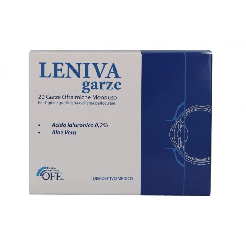 Offhealth Leniva Garze Oftalmiche Monouso 20 Pezzi-1