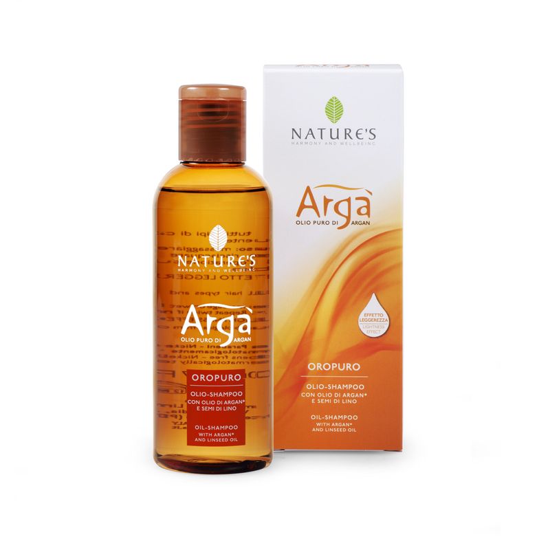 Nature's Argà Olio Shampoo Puro Bio 200ml-1