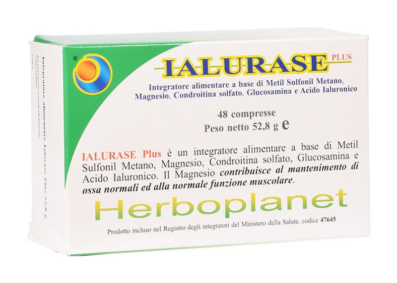 Herboplanet Ialurase Plus benessere delle ossa 48 compresse-1