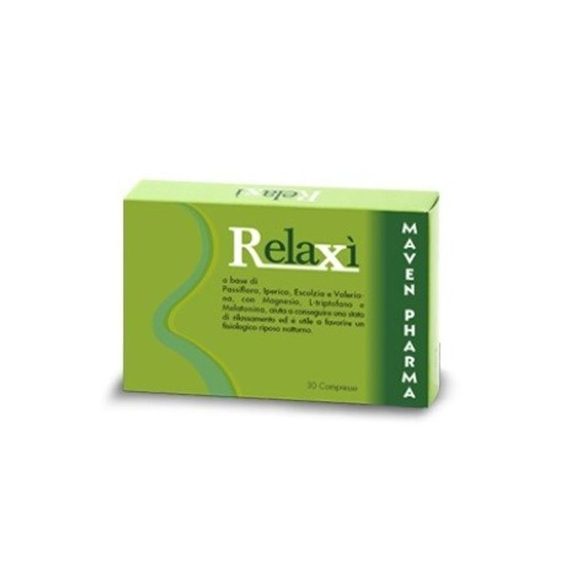 Relaxi utile per il rilassamento 30 compresse-1