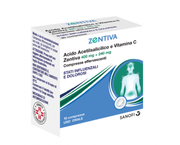 Acido Acetilsalicilico e Vitamina C Zentiva 10 compresse-1