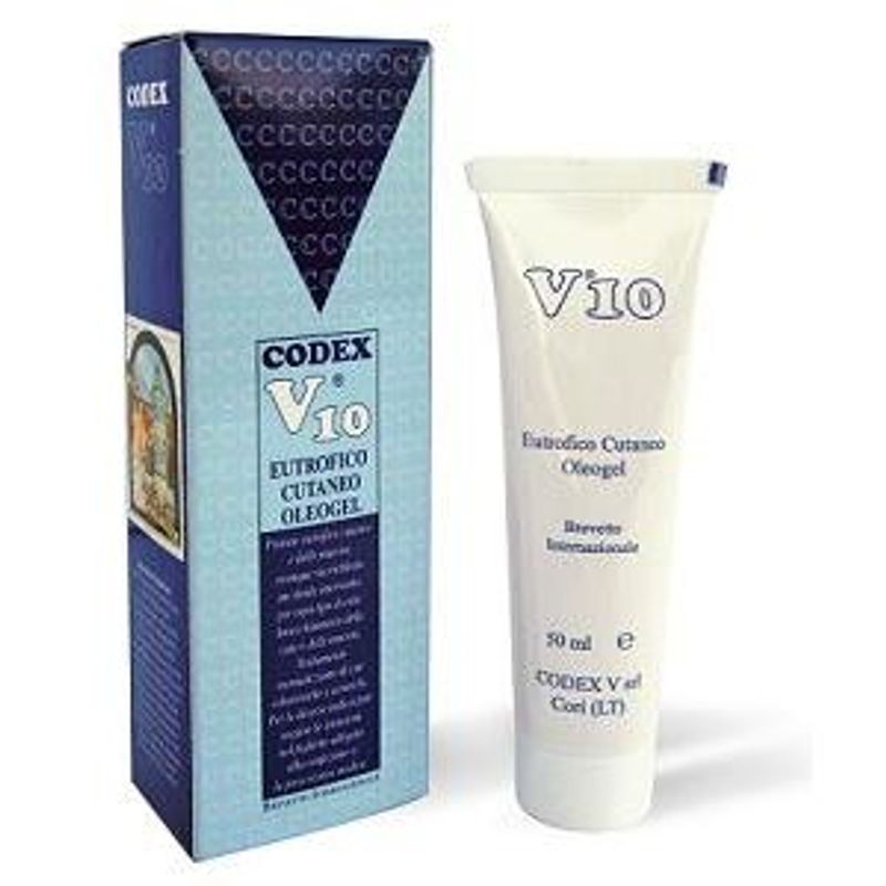 V10 Oleogel utile per invecchiamento e macchie cutanee 50ml-1