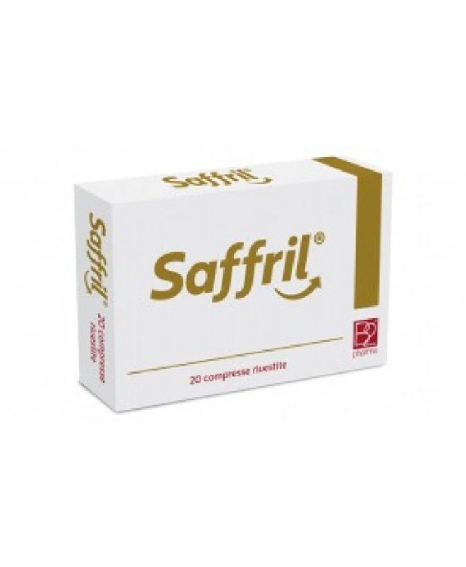 Saffril utile per il tono dell'umore 20 compresse-1