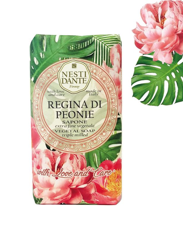 Nesti Dante Regina di Peonie Sapone with Love and Care 250g-1