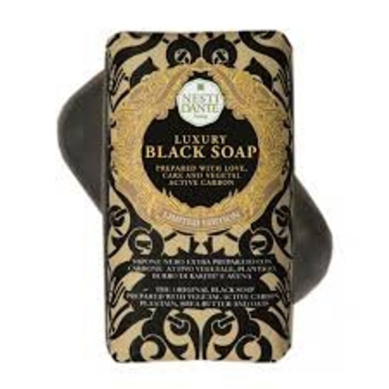 Nesti Dante Luxury Black Soap Sapone Nero 250g-1