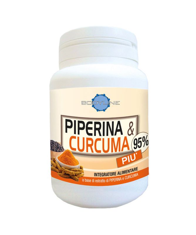 Bodyline Piperina & Curcuma Più 95% 60 capsule-1