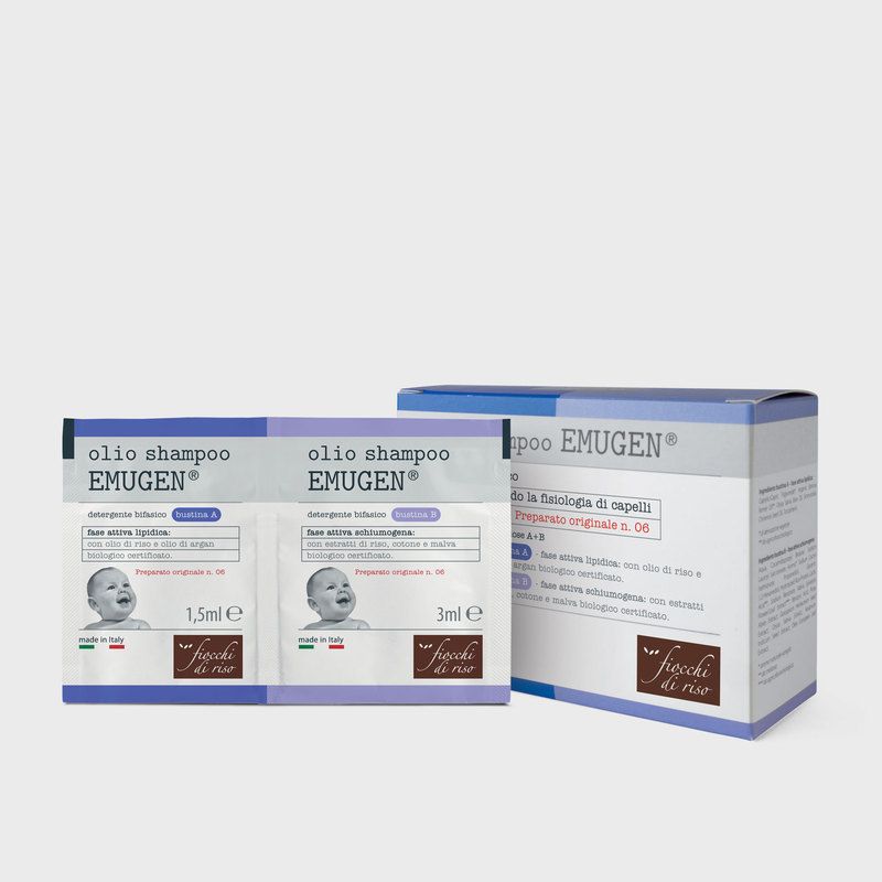 Fiocchi di Riso Olio Shampoo Emugen 10 buste-1